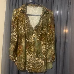 Ladies Peter Nygard shirt XL